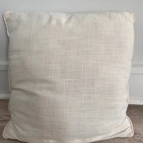 Two Coastal Beaded Pillows GUC with Zippers Beach Decor - Picture 7 of 7